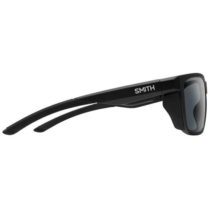 Load image into Gallery viewer, SMITH Longfin Elite Polarized Sunglasses - Matte Black/Gray 3