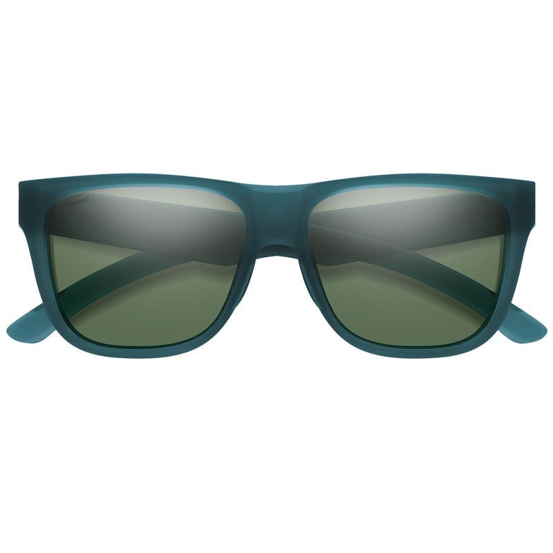 Load image into Gallery viewer, Smith Lowdown 2 CORE Polarized Sunglasses - Matte Pacific Crystal/Gray Green