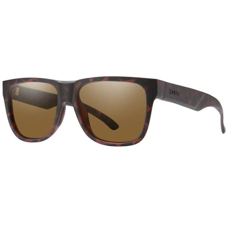 Load image into Gallery viewer, Smith Lowdown 2 CORE Polarized Sunglasses - Matte Tortoise/Brown