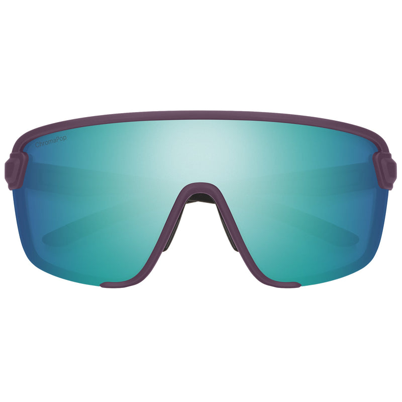 Load image into Gallery viewer, Smith Women's Bobcat Sunglasses - Matte Amethyst/ChromaPop Opal Mirror