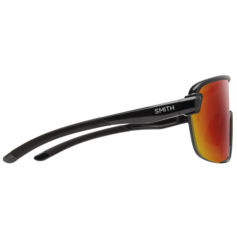 Load image into Gallery viewer, Smith Women's Bobcat Sunglasses - Black/ChromaPop Red Mirror