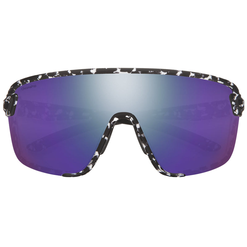 Load image into Gallery viewer, Smith Women's Bobcat Sunglasses - Matte Black Marble/ChromaPop Violet
