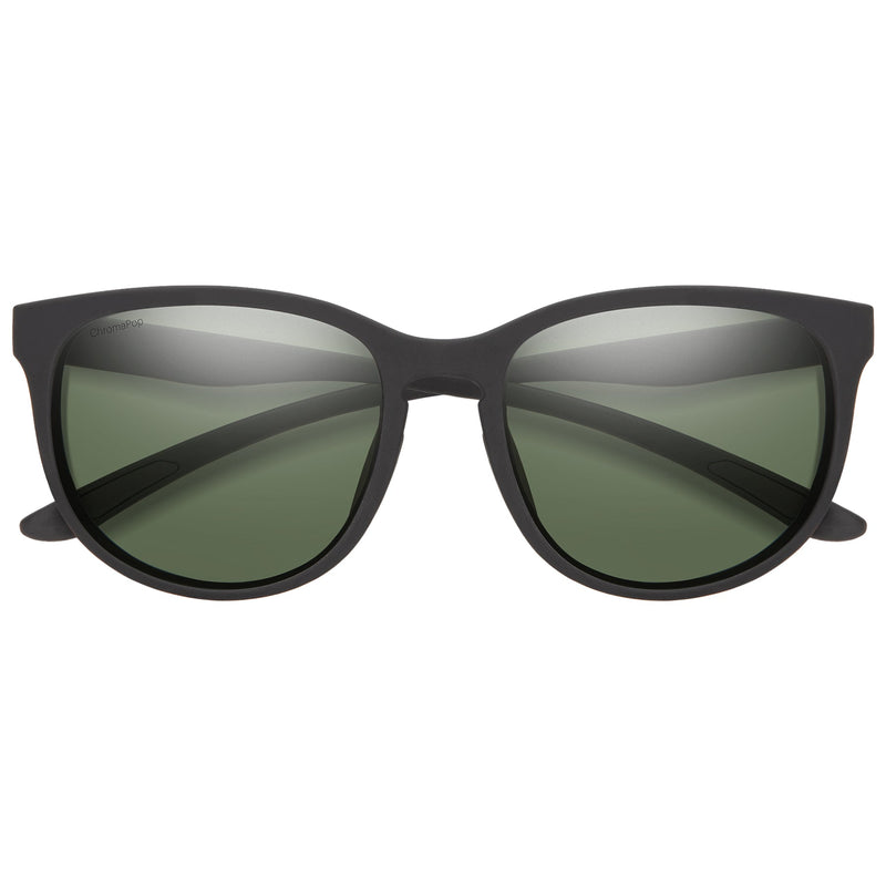 Load image into Gallery viewer, Smith Lake Shasta Polarized Sunglasses - Matte Black/ChromaPop Gray Green