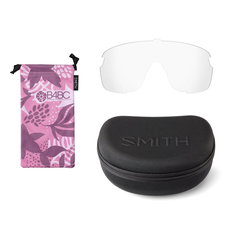Load image into Gallery viewer, Smith Women's Bobcat B4BC Sunglasses - B4BC Chalk Rose/ChromaPop Rose Gold Mirror