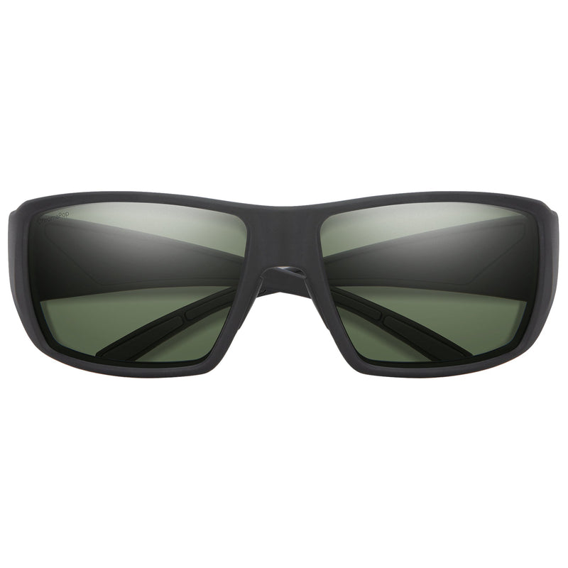 Load image into Gallery viewer, Smith Guide's Choice Polarized Sunglasses - Matte Black/ChromaPop Gray Green