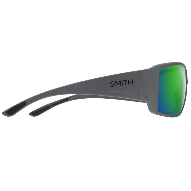 Load image into Gallery viewer, Smith Guide's Choice Polarized Sunglasses - Matte Cement/ChromaPop Green Mirror