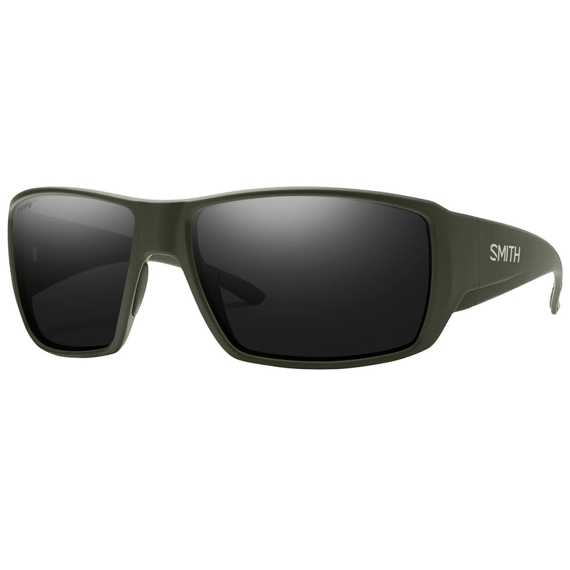 Load image into Gallery viewer, Smith Guide's Choice Polarized Sunglasses - Matte Moss/ChromaPop Black 1