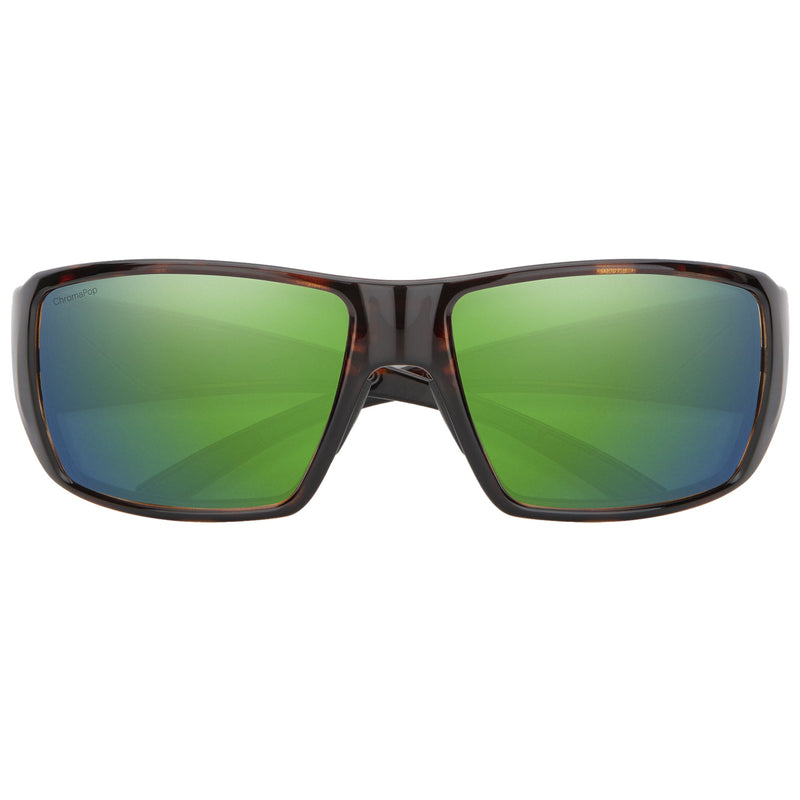 Load image into Gallery viewer, Smith Guide's Choice Polarized Sunglasses - Tortoise/ChromaPop Green Mirror