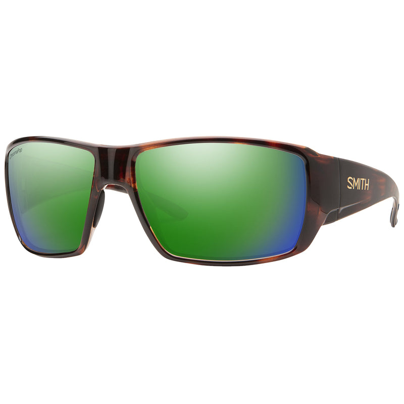 Load image into Gallery viewer, Smith Guide's Choice Polarized Sunglasses - Tortoise/ChromaPop Green Mirror