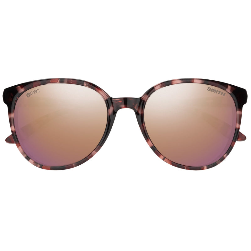 Load image into Gallery viewer, Smith Women's Cheetah B4BC Polarized Sunglasses - B4BC Rose Tortoise/ChromaPop Rose Gold