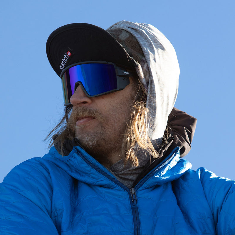 Load image into Gallery viewer, Smith Pursuit Sunglasses - Matte Black/ChromaPop Glacier Photochromic Copper Blue Mirror