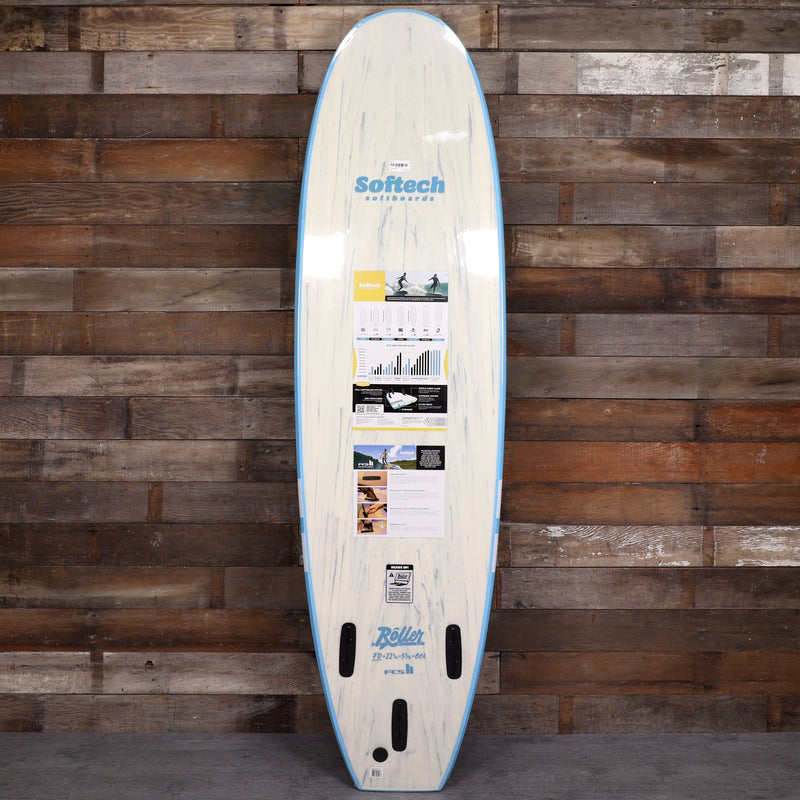 Load image into Gallery viewer, Softech Roller 7'0 x 22 ¼ x 3 ⅛ Soft Top Surfboard - Blue 2