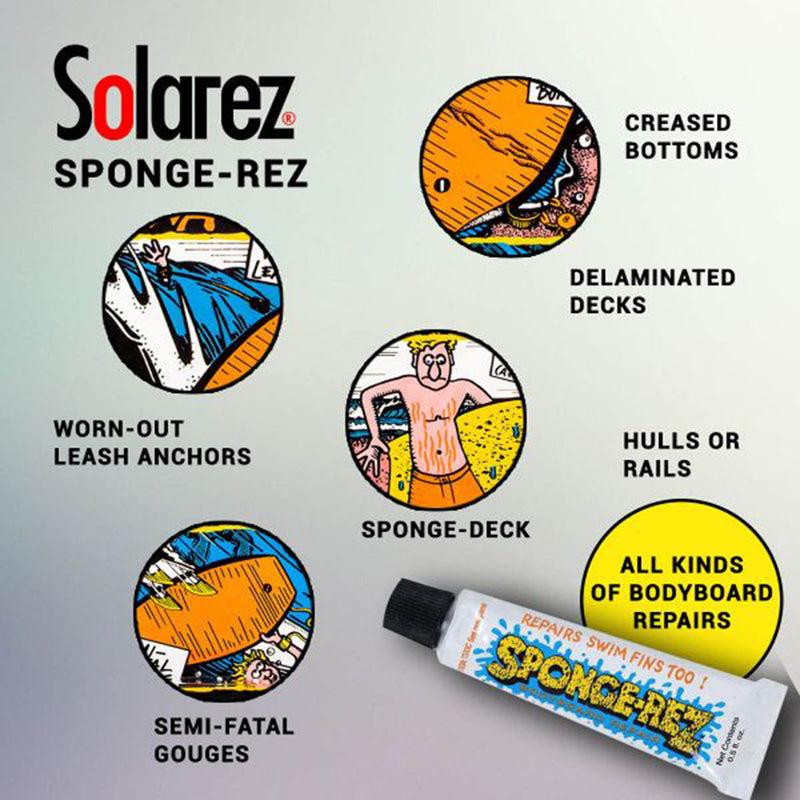 Load image into Gallery viewer, Solarez Sponge-Rez Bodyboard Ding Repair