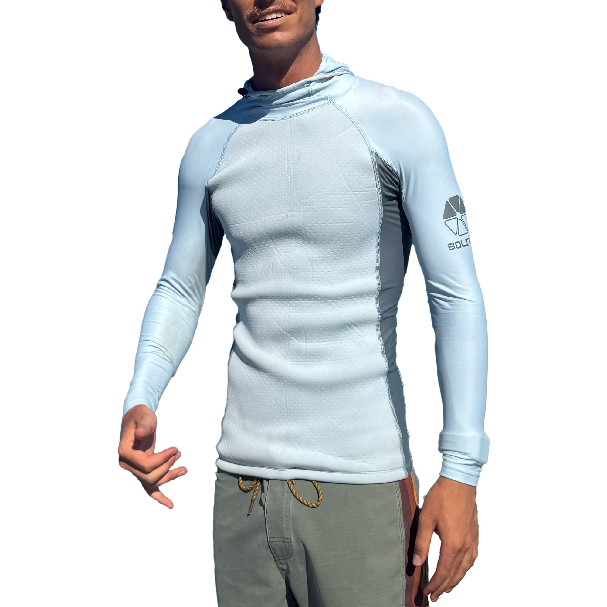 NAKED ARMOR /TYPE M-10B(Silver Roseメンバー) Solite Convertible Neo-Front 1.5mm Long Sleeve Hooded Rash Guard