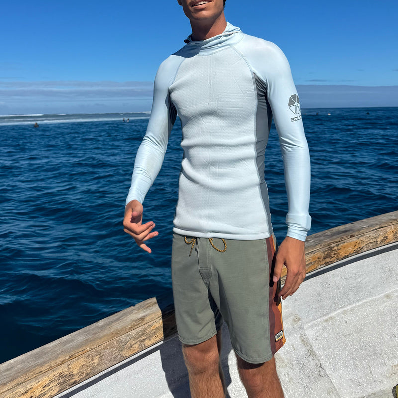 Load image into Gallery viewer, Solite Convertible Neo-Front 1.5mm Long Sleeve Hooded Rash Guard