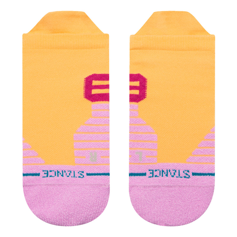 Load image into Gallery viewer, Stance Women's Peach Persuasion Performance Tab Socks 3