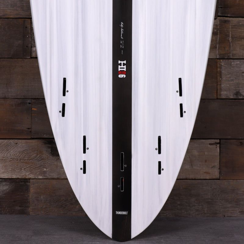 Load image into Gallery viewer, Harley Ingleby Series Mid 6 Thunderbolt Black 7'6 x 21 x 2 ¾ Surfboard - Gray/Carbon