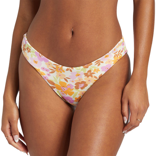Billabong Women's Sungazers Reversible Lowrider Bikini Bottoms