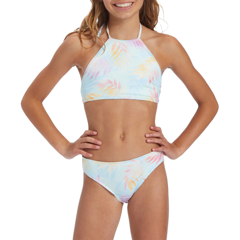 Load image into Gallery viewer, Billabong Youth Sweet Tropic High Neck Bikini Swimsuit Set