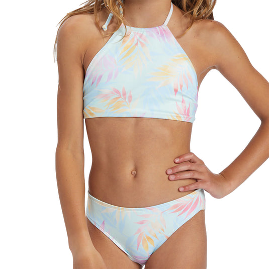 Billabong Youth Sweet Tropic High Neck Bikini Swimsuit Set
