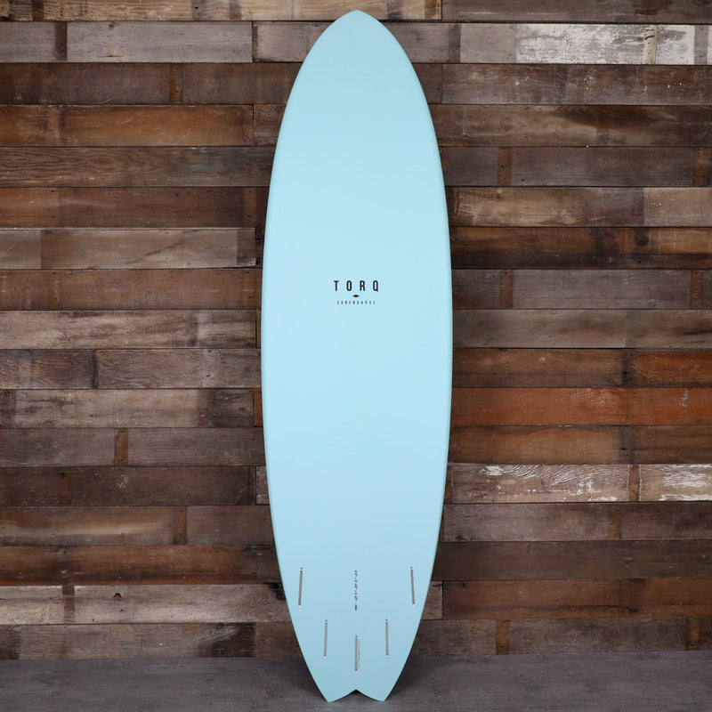 Load image into Gallery viewer, Torq ModFish TET 6'10 x 21 ¾ x 2 ¾ Surfboard - Blue Pattern