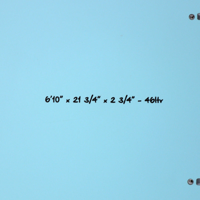 Load image into Gallery viewer, Torq ModFish TET 6'10 x 21 ¾ x 2 ¾ Surfboard - Blue Pattern