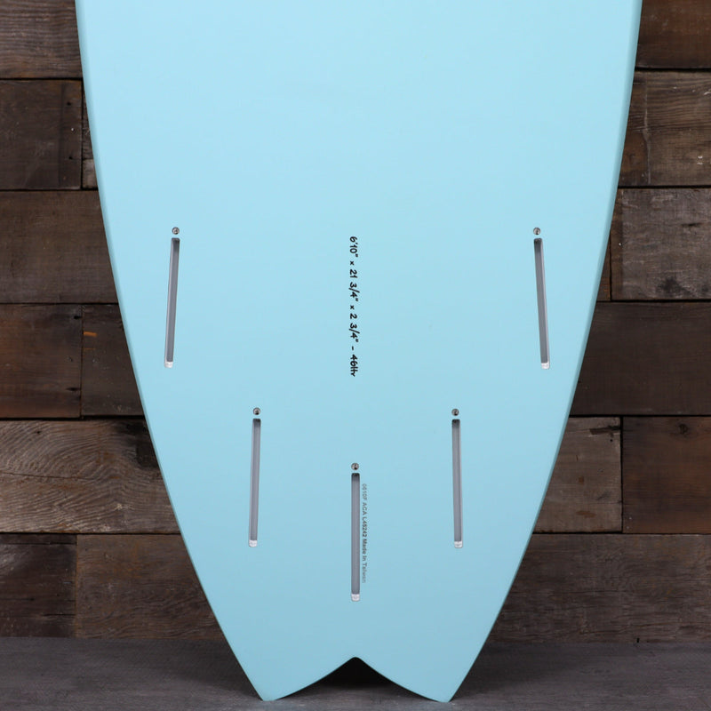 Load image into Gallery viewer, Torq ModFish TET 6'10 x 21 ¾ x 2 ¾ Surfboard - Blue Pattern