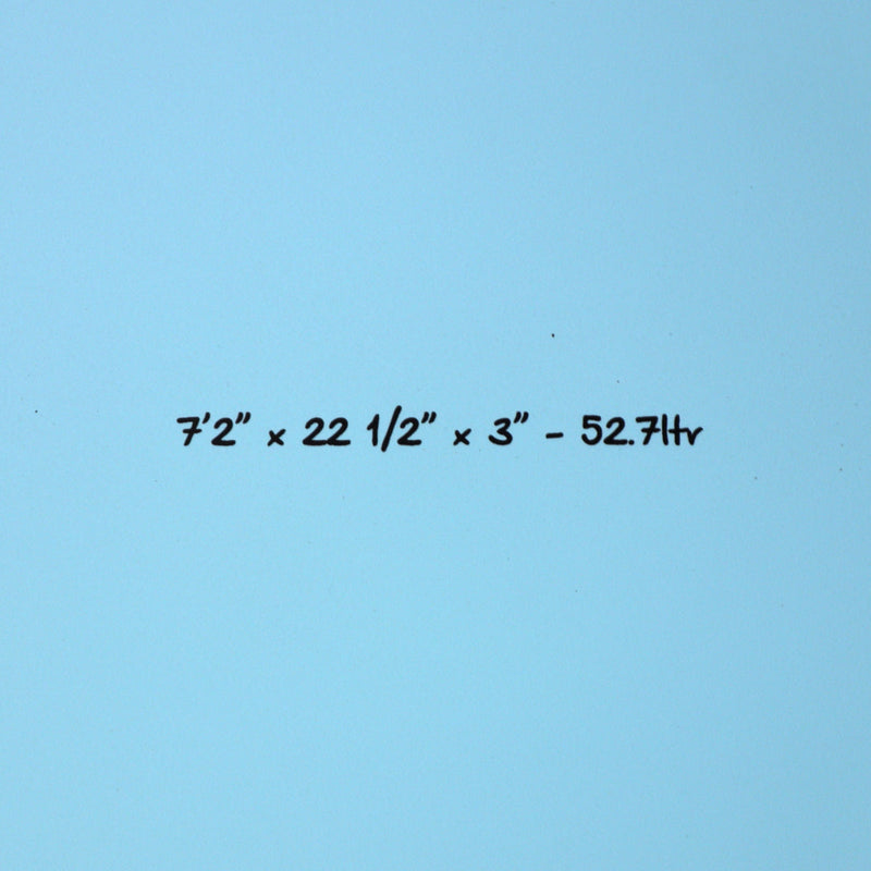 Load image into Gallery viewer, Torq ModFish TET 7'2 x 22 ½ x 3 Surfboard - Blue Pattern