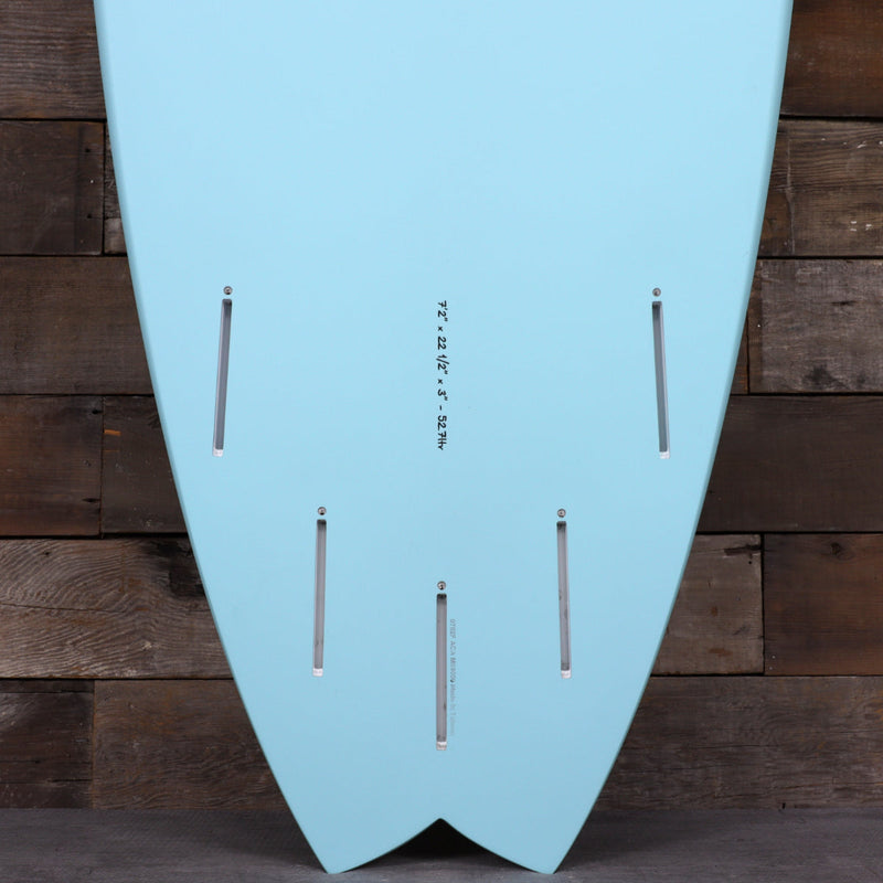 Load image into Gallery viewer, Torq ModFish TET 7'2 x 22 ½ x 3 Surfboard - Blue Pattern