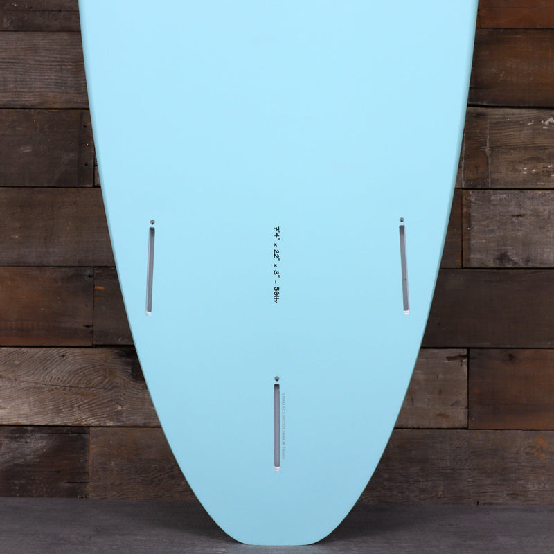 Load image into Gallery viewer, Torq Mod Fun V+ TET 7'4 × 22 × 3 Surfboard - Blue Pattern 3