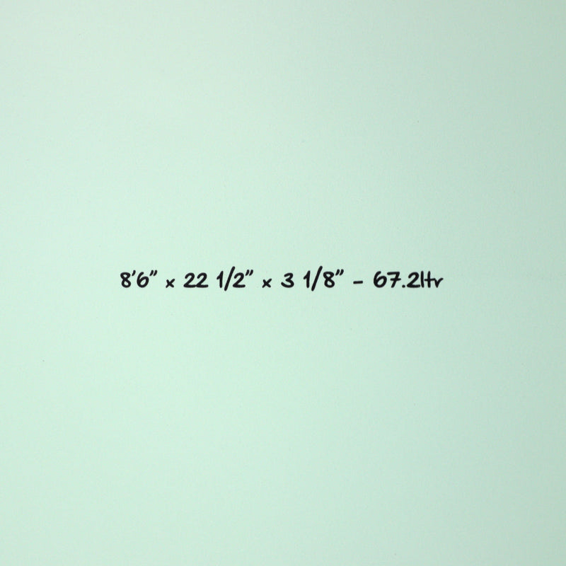 Load image into Gallery viewer, Torq Longboard TET 8'6 x 22 ½ x 3 ⅛ Surfboard - Palm Pattern