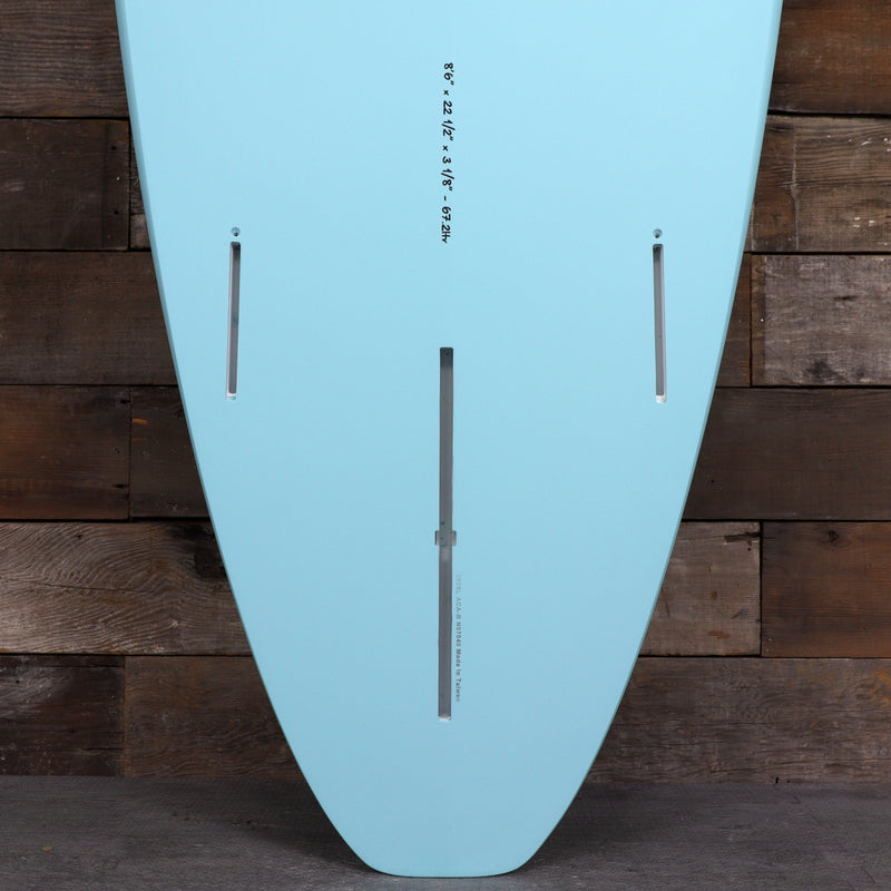 Load image into Gallery viewer, Torq Longboard TET 8'6 x 22 ½ x 3 ⅛ Surfboard - Blue Pattern