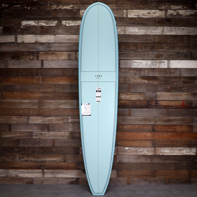 Load image into Gallery viewer, Torq Longboard TET 9'1 x 23 x 3 ⅛ Surfboard - Blue Pattern