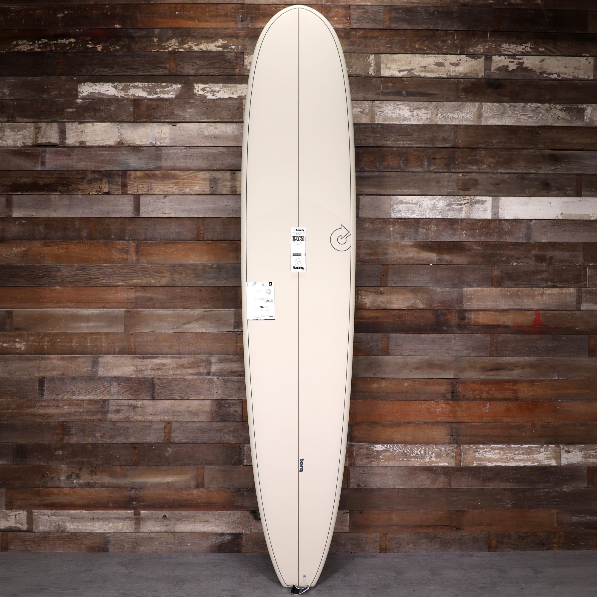 Torq Longboard TET 9'6 × 23 ½ × 3 ¼ Surfboard - Sand • DAMAGED