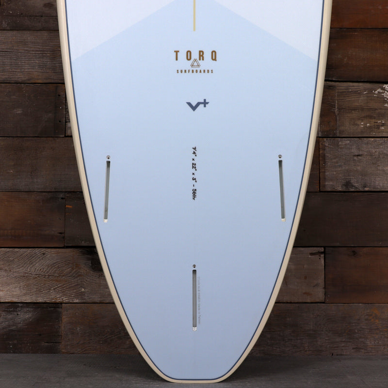 Load image into Gallery viewer, Torq Mod Fun V+ TET 7'4 × 22 × 3 Surfboard - Waikiki Blue