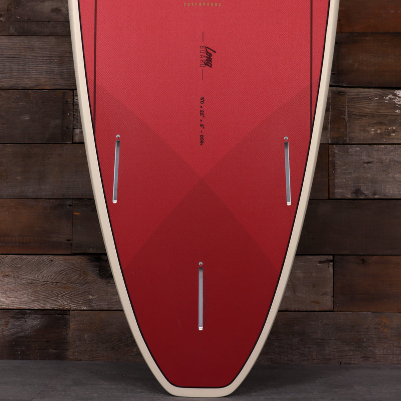 Load image into Gallery viewer, Torq Longboard TET 8'0 × 22 × 3 Surfboard - Admiral Red