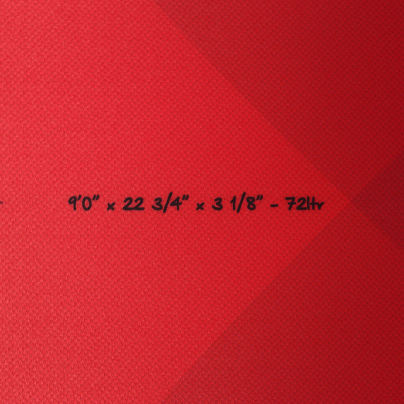 Load image into Gallery viewer, Torq Longboard TET 9'0 × 22 ¾ × 3 ⅛ Surfboard - Admiral Red • DAMAGED