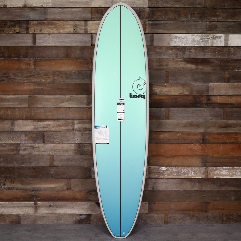 Load image into Gallery viewer, Torq Mod Fun V+ TET 7'4 × 22 × 3 Surfboard - Seagreen Fade 1