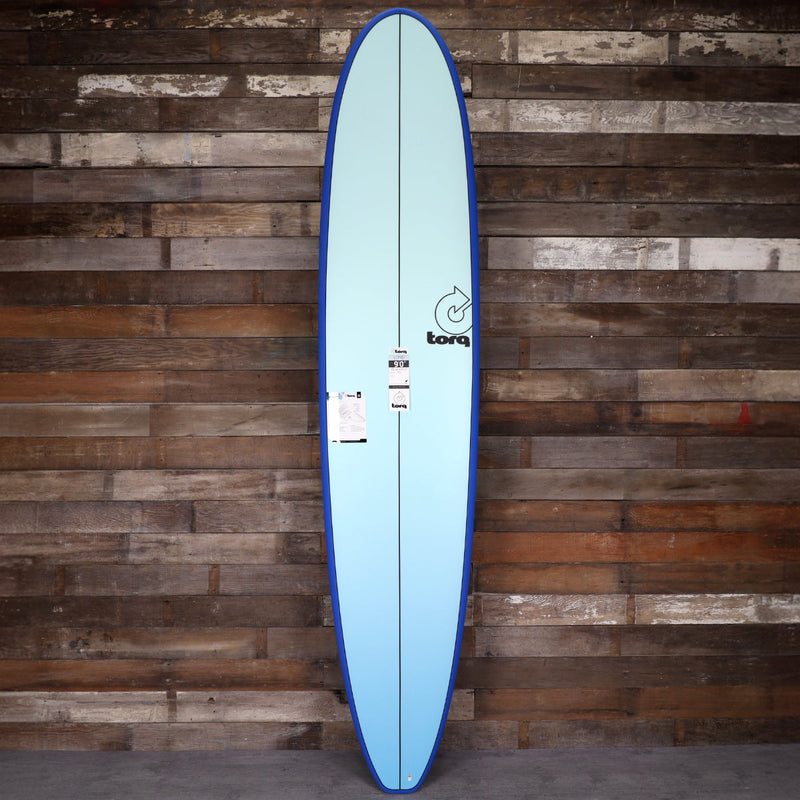 Load image into Gallery viewer, Torq Longboard TET 9'0 x 22 ¾ x 3 ⅛ Surfboard - Light Blue Fade