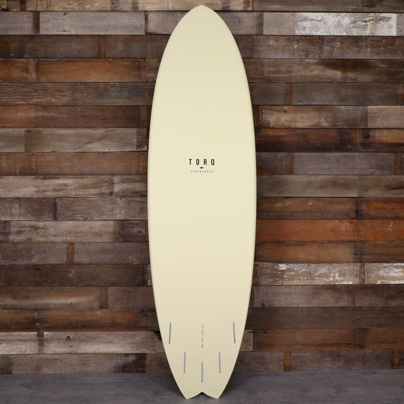 Load image into Gallery viewer, Torq ModFish TET 6'10 × 21 ¾ × 2 ¾ Surfboard - Cream Pattern 2