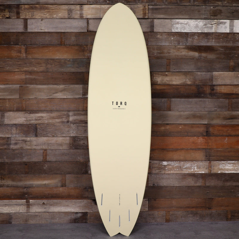 Load image into Gallery viewer, Torq ModFish TET 7'2 × 22 ½ × 3 Surfboard - Cream Pattern 2