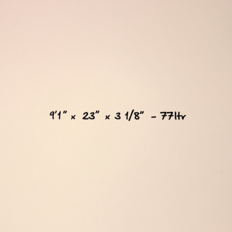 Load image into Gallery viewer, Torq Longboard TET 9'1 x 23 x 3 ⅛ Surfboard - Stone Pattern