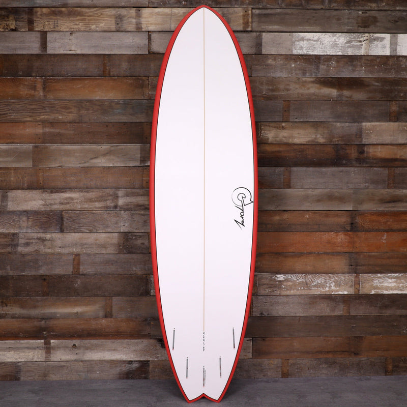 Load image into Gallery viewer, Torq ModFish TET 7'2 x 22 ½ x 3 Surfboard - Red Rail