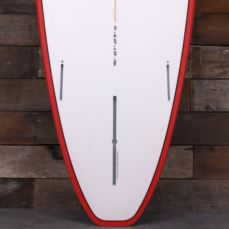 Load image into Gallery viewer, Torq Longboard TET 9'0 x 22 ¾ x 3 ⅛ Surfboard - Red Rail
