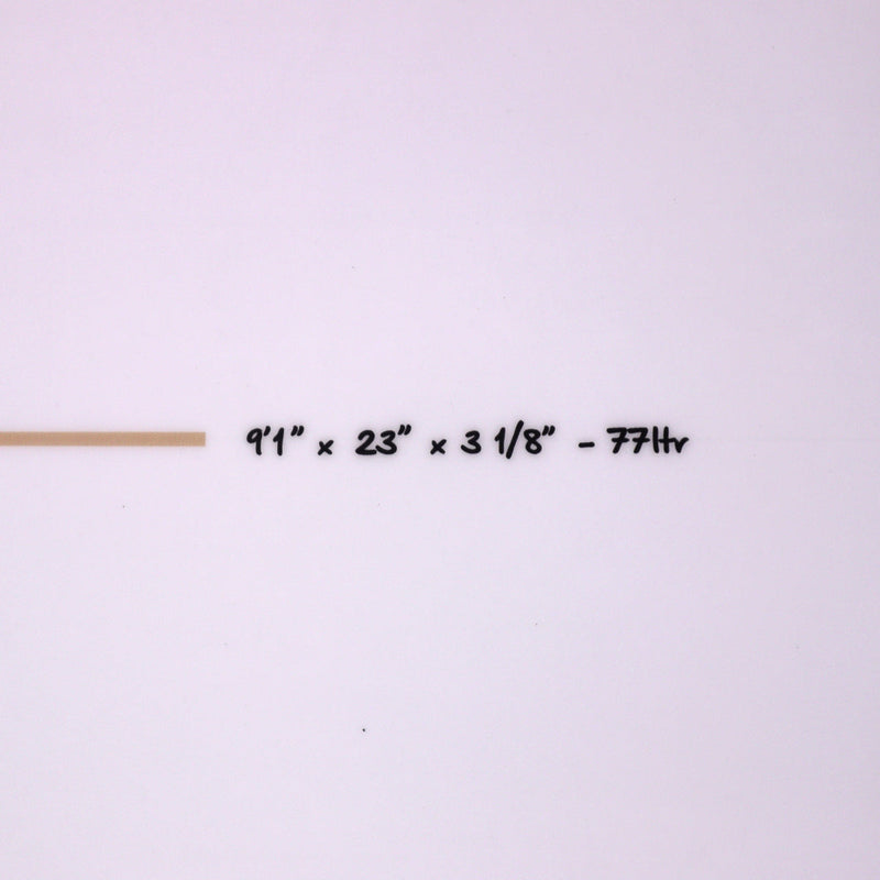 Load image into Gallery viewer, Torq Longboard TET 9'1 x 23 x 3 ⅛ Surfboard - Graphite Rail