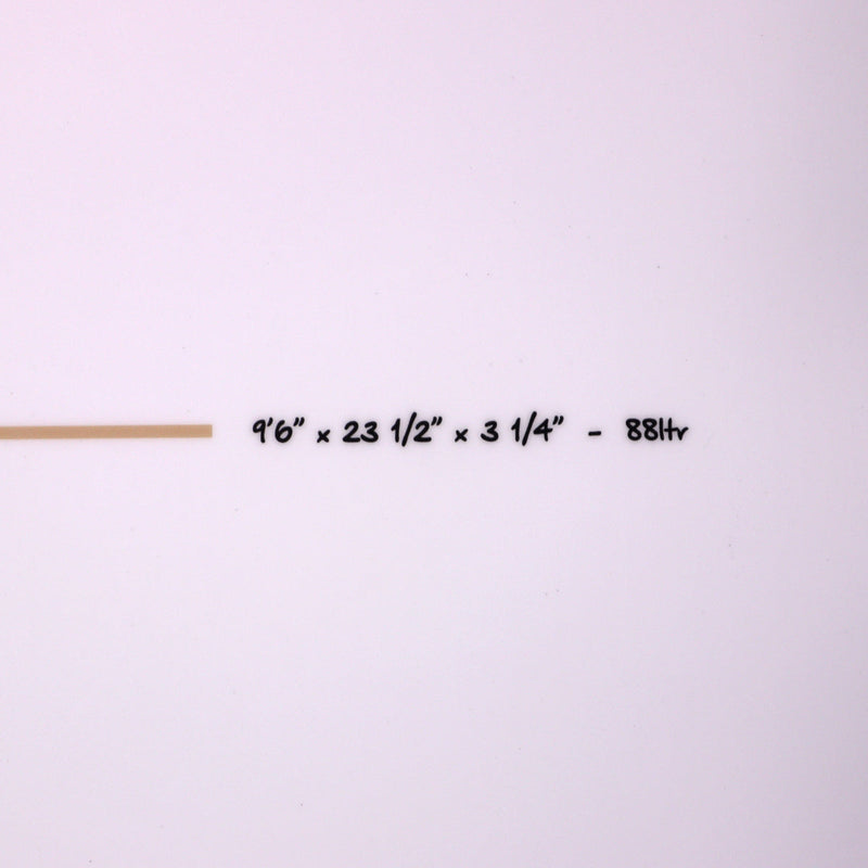 Load image into Gallery viewer, Torq Longboard TET 9'6 x 23 ½ x 3 ¼ Surfboard - Seagreen Rail