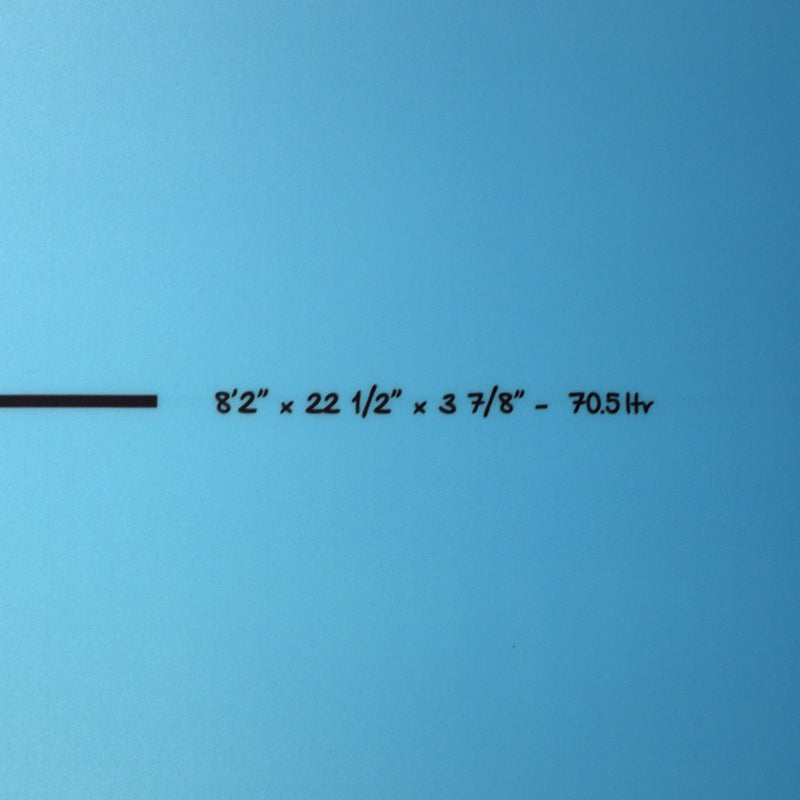 Load image into Gallery viewer, Torq Mod Fun V+ TET 8'2 x 22 ⅞ x 3 ¼ Surfboard - Seagreen Fade 4