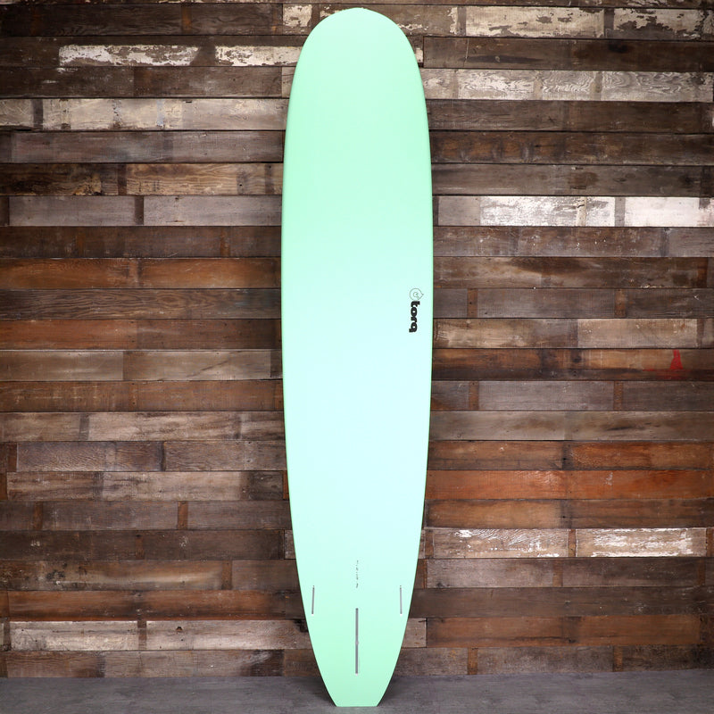 Load image into Gallery viewer, Torq Longboard TET 9'1 x 23 x 3 ⅛ Surfboard - Seagreen/White