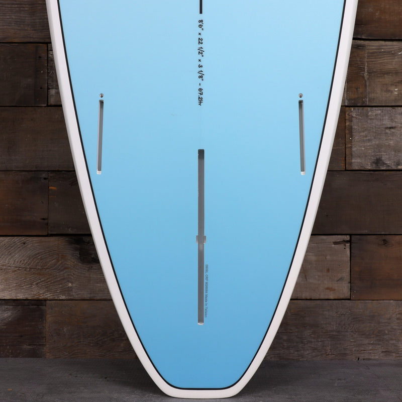 Load image into Gallery viewer, Torq Longboard TET 8'6 x 22 ½ x 3 ⅛ Surfboard - Light Blue Fade