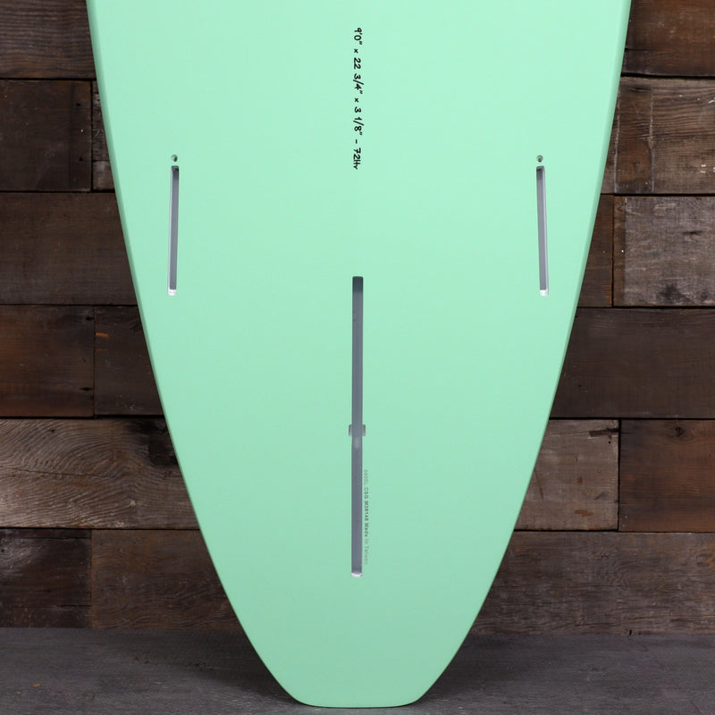 Load image into Gallery viewer, Torq Longboard TET 9'0 x 22 ¾ x 3 ⅛ Surfboard - Seagreen/White
